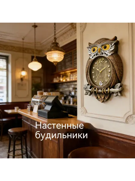 Клок Декор Часы настенные интерьерные бесшумные для кухни
