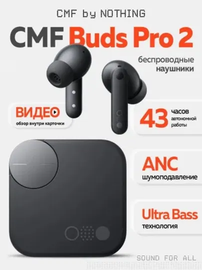 Беспроводные наушники CMF Buds Pro 2 by NOTHING