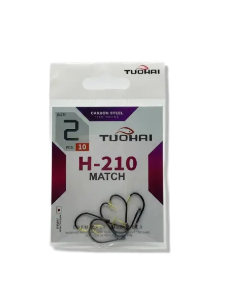 Рыболовный крючок TUOHAI carbon steel 2 размер
