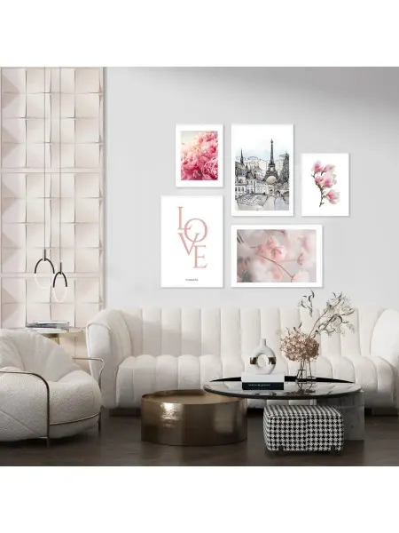 CITYDECOR STUDIO Набор постеров Романтика 2 (А3- 2 шт и А2 - 3шт, без рам)