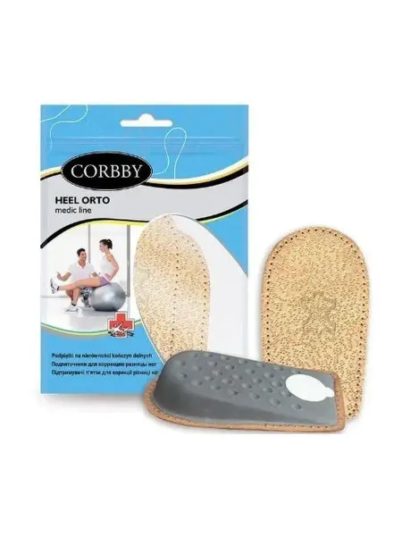 Corbby Подпяточник мужской Heel orto (2 см, )