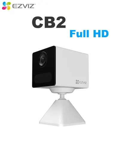 Камера, Wi-Fi, с аккумулятором, Ezviz CS-CB2, 2 МП, видеонаблюдение