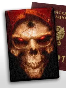 Обложка на паспорт игра Diablo II Resurrected Диабло 2