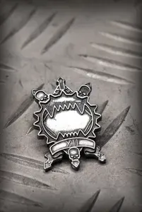 Значок Пожиратели Миров, World Eaters Warhammer коллекция 2