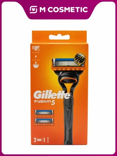 GILLETTE Fusion5 Бритва с 2 сменными кассетами