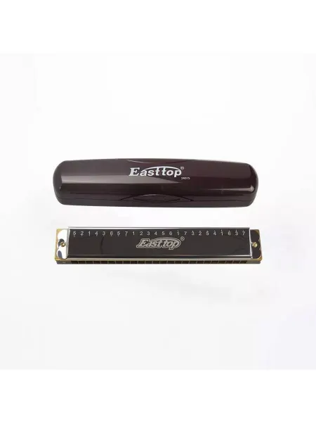 EASTTOP Губная гармоника тремоло T2401S C, 24 24 отв, 48 язычков