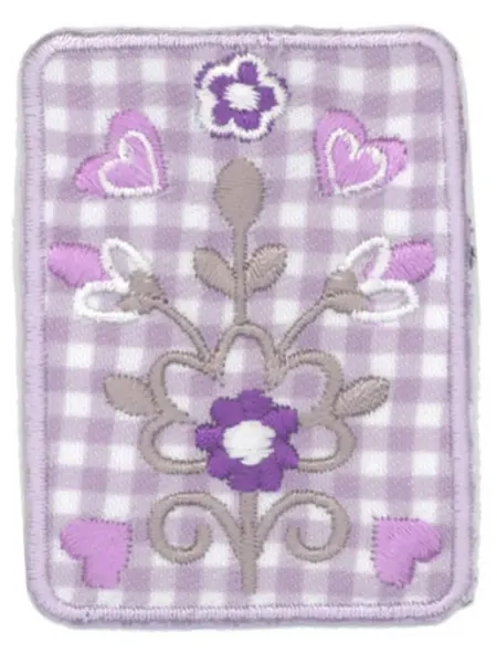 HKM Термоаппликация Цветок, 5х3см, 1шт