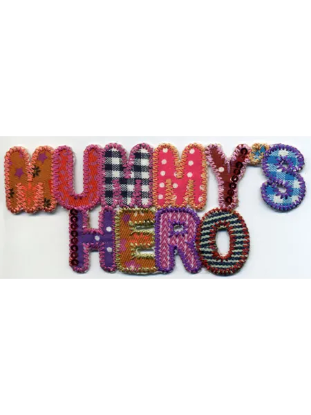 HKM Термоаппликация Mummys hero, 7х4см, 1шт