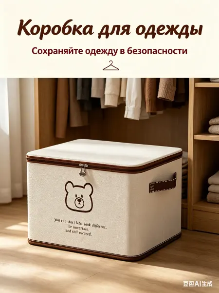EcoStorage Коробки для хранения вещей органайзеры для белья и одежды
