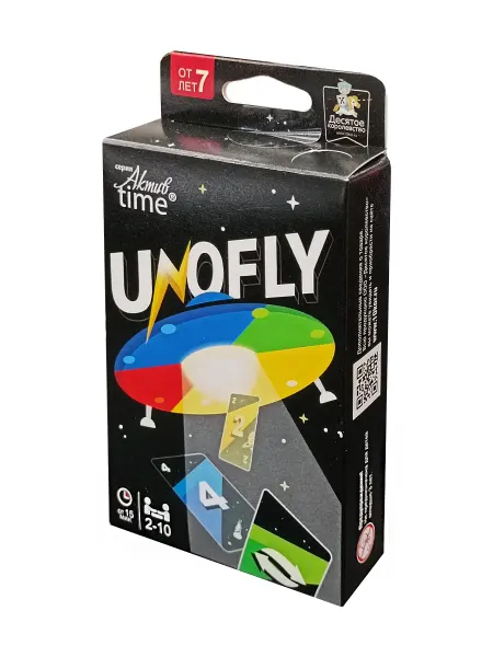 ДЕСЯТОЕ КОРОЛЕВСТВО Игра настольная "UnoFly" Актив time