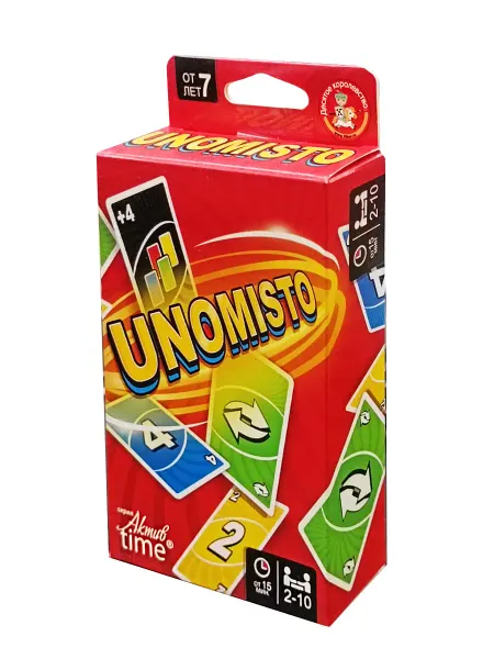 ДЕСЯТОЕ КОРОЛЕВСТВО Игра настольная "UnoMisto" Актив time