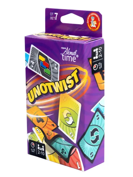 ДЕСЯТОЕ КОРОЛЕВСТВО Игра настольная "UNOTWIST" Актив time