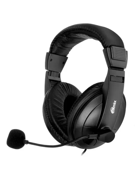 RITMIX Наушники проводные с микрофоном RH-524M 2м кабель