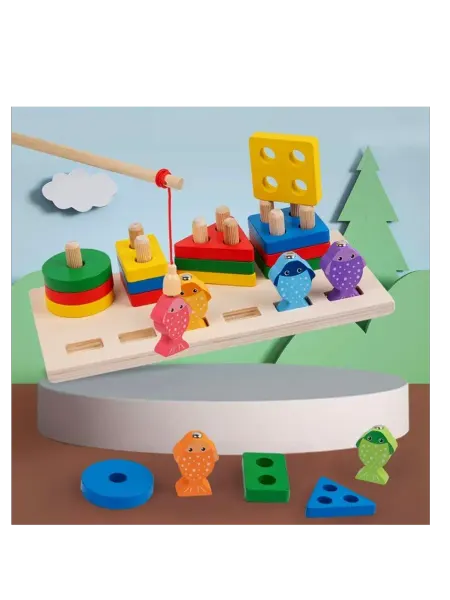 Wooden Toys Сортер для малышей от 2 лет деревянный