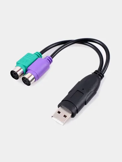 Адаптер переходник для клавиатур и мышек USB to PS/2