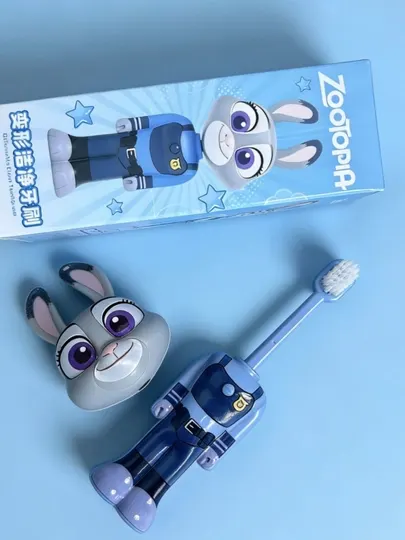 Детская зубная щетка-игрушка "Zootopia" — Креативная щетка для детей от 2 лет