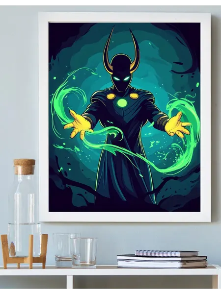 Art on Canvas Страж магического вихря Картина по номерам 40х50 см