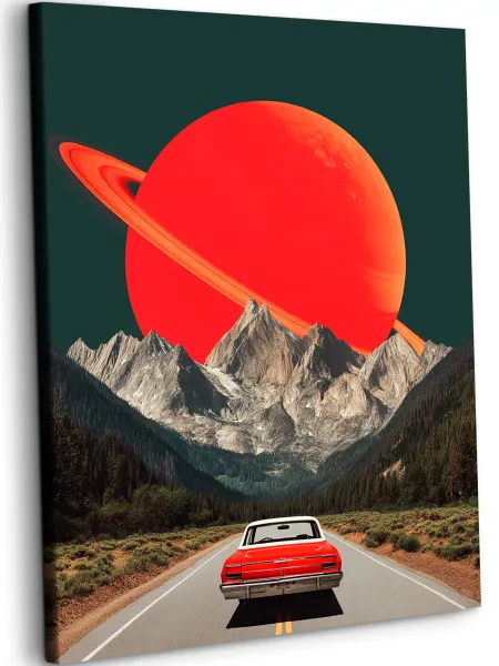 Art on Canvas Дорога Картина по номерам на холсте 40х50 см