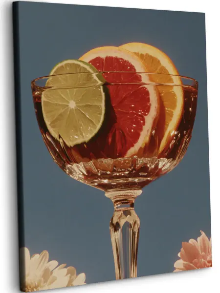 Art on Canvas Коктейль Картина по номерам на холсте 40х50 см