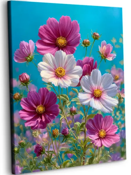 Art on Canvas Космея Картина по номерам 40х50 см