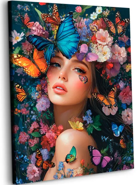 Art on Canvas Летняя красавица Картина по номерам на холсте 40х50 см