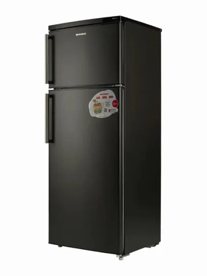 Холодильник Shivaki SHIV276DD 212 л, 2-камерный, Bio Frost, A+, черный матовый