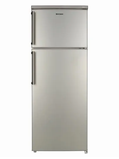 Холодильник Shivaki SHIV276DD 212 л, 2-камерный, Bio Frost, A+, серебристый металлик