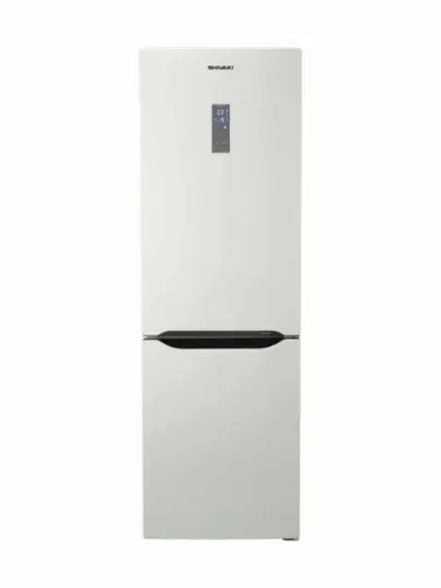Холодильник Shivaki HD430 Inverter 2-камерный No Frost LED дисплей черный