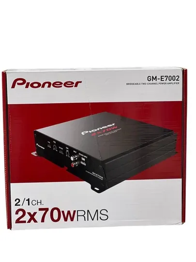 Автомобильный усилитель, усилитель звука PIONEER GM-E7002 2-канальный черный