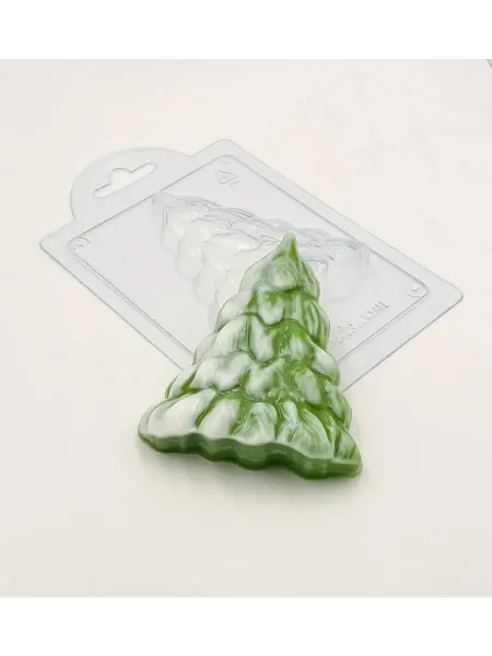 AnyMolds Ель форма пластиковая для мыла и шоколада