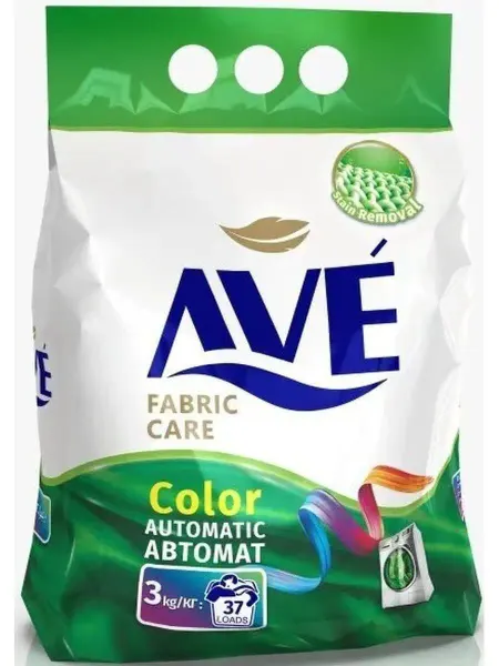 AVE Стиральный порошок для цветных тканей Color, 3 кг