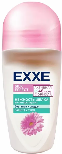 Дезодорант-антиперспирант ролик EXXE 50мл Нежность шёлка жен. NEW