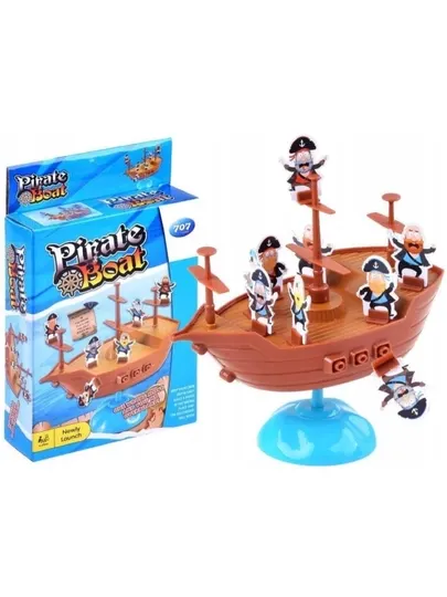 Настольная игра для детей на баланс «Бунт на корабле», 2-4 игрока, 4+