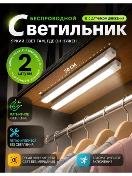 Светильник с датчиком движения. Умный LED