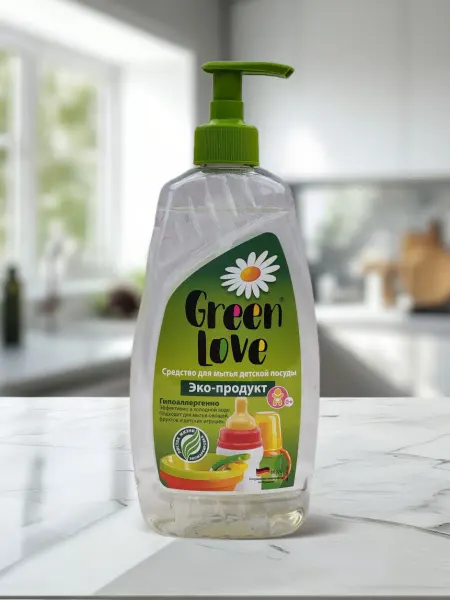 GREEN LOVE Средство для мытья посуды
