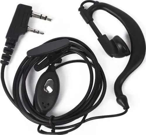 Гарнитура Hands Free для раций Baofeng и Kenwood 2-Pin