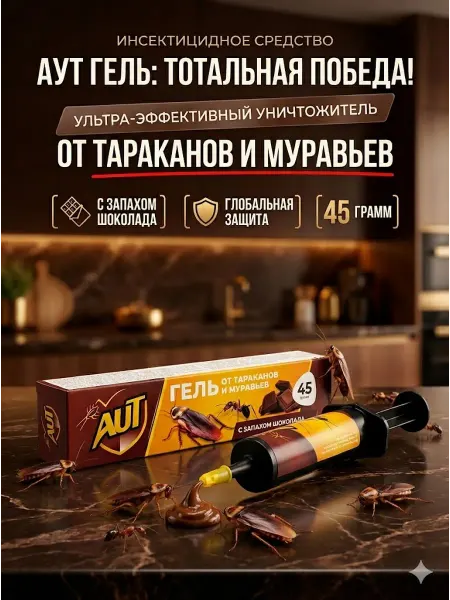 Домвита Гель от тараканов средство от насекомых ловушки