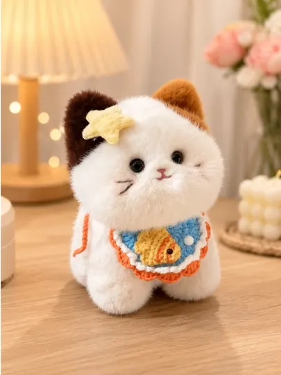 Мягкие игрушки для детей, собачка, медвежонок, котенок, мягкие игрушки 20 см