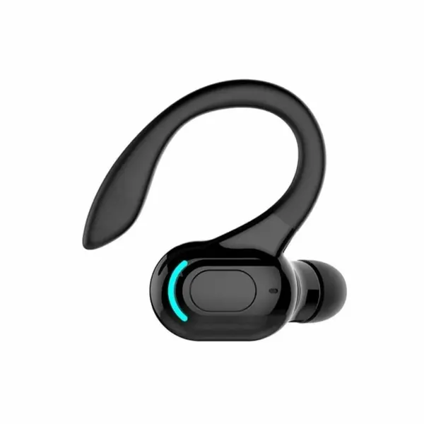 Беспроводная bluetooth 5,2 Гарнитура спортивная черная с шумоподавлением для android ios