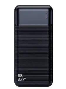 Внешний аккумулятор Aksberry E300 Epica 30000 мАч, 20 Вт, черный