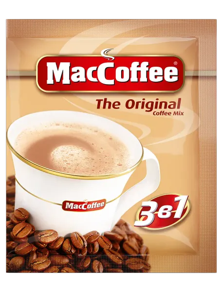 MACCOFFEE Кофейный напиток the Original 3в1, 5 пакетиков по 20г