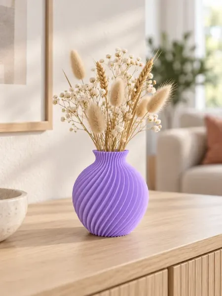 SoftForm Ваза для цветов маленькая из 3d пластика