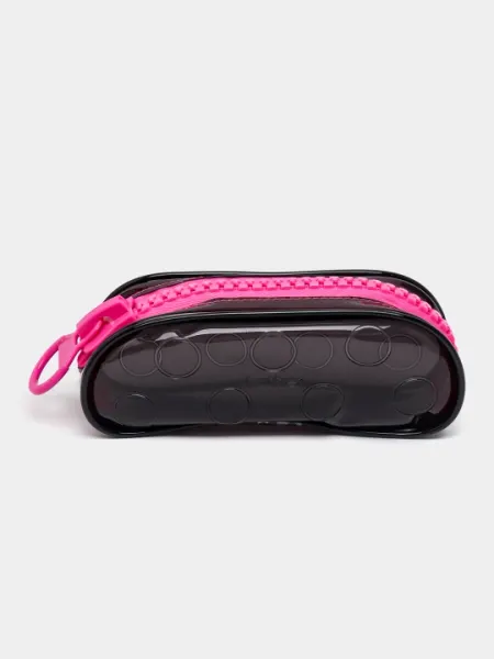 Пенал Hatber на молнии ZIPPER -Black&Pink- NPn 45192, 20.5х7х8 см q0000020478