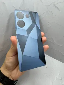 Задняя крышка для Tecno Camon 20/20 Pro 4G (CK6n/CK7n) Черный - Премиум клей B-7000 в подарок