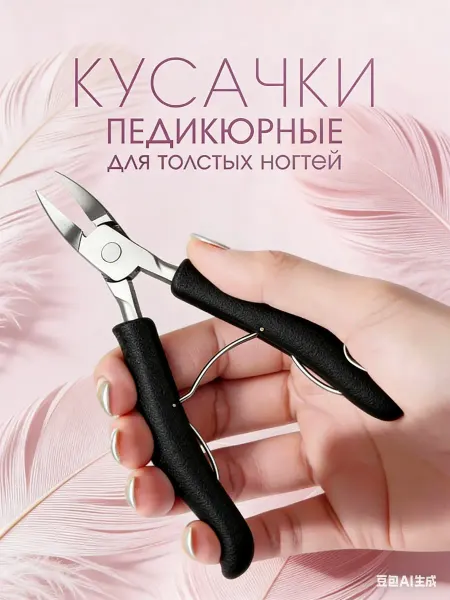 ADDMITS Кусачки для ногтей на ногах педикюрные