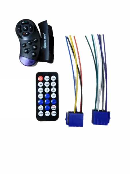 Автомагнитола BOS-MINI BOS-Y8063MBT Bluetooth, USB, AUX, TF, RGB-подсветка