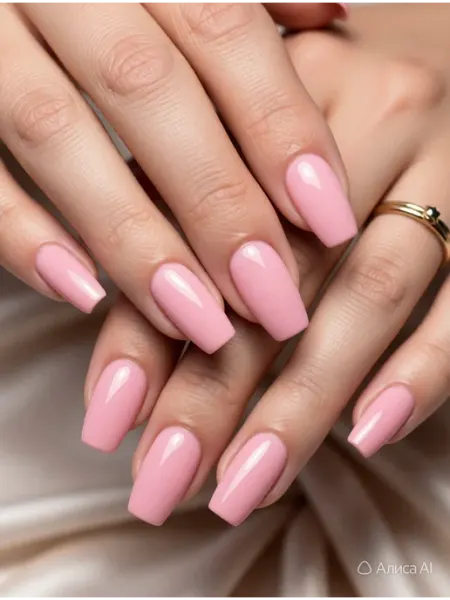 CRISTINANAILS Гель лак для ногтей персиво-розового цвета