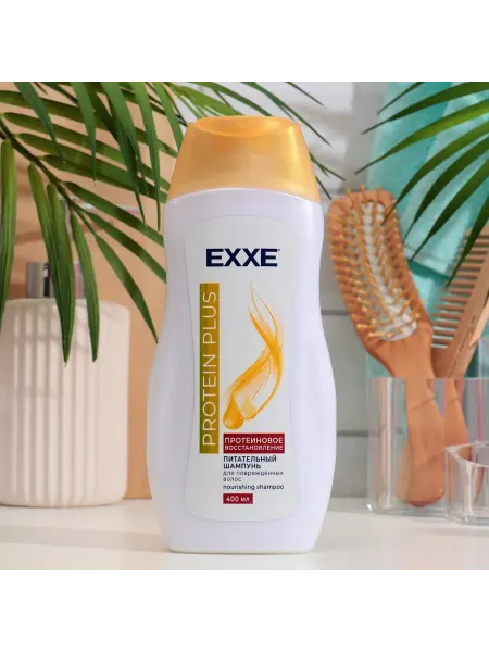 EXXE Шампунь Protein Plus Протеиновое восстановление, 400 мл