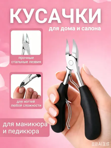 Vitshops Ножницы педикюрные для толстых ногтей