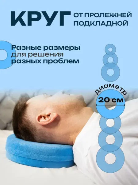 Reha fund Противопролежневый круг подкладной 20 см подушка
